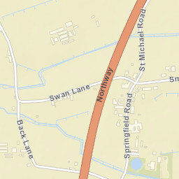 Northway, Aughton, Lancashire L39, UK Street Map