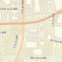 10070 178 Street Northwest, Edmonton, AB Street Map