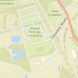 Ince-in-Makerfield Street Map