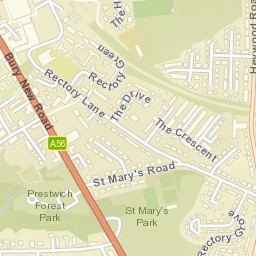 Prestwich Street Map