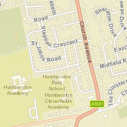 Humberston Street Map