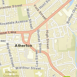 Atherton Street Map