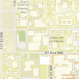 8840-8900 89 Avenue Northwest, University of Alberta Street Map