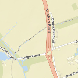 Rainford Road, Saint Helens WA11, UK Street Map