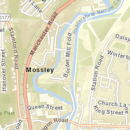Mossley Street Map