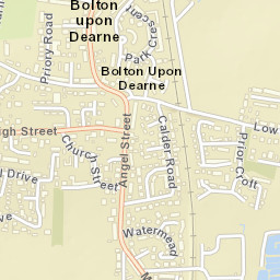Bolton upon Dearne Street Map