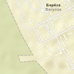 Berëza Street Map