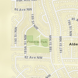 8304-8512 190 Street Northwest, Edmonton Street Map