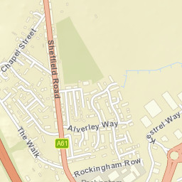 14 Locksley Gardens, Birdwell, South Yorkshire Street Map