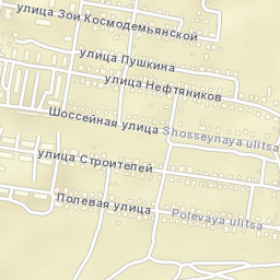 Mirnyy Street Map