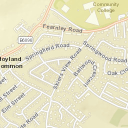 24-27 Stoney Croft, Hoyland, Barnsley Street Map