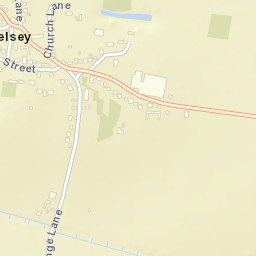 Church Street, Market Rasen, Lincolnshire Street Map