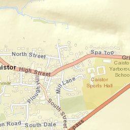 Caistor Street Map