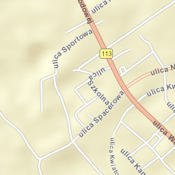 Maszewo Street Map