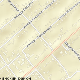 Zemetchino Street Map