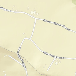 Don Hill Height, Stocksbridge, Sheffield Street Map