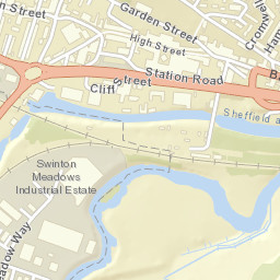 Mexborough Street Map