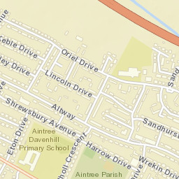 8-9 Denstone Avenue, Liverpool, Merseyside L10 Street Map