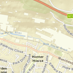 Stocksbridge Street Map