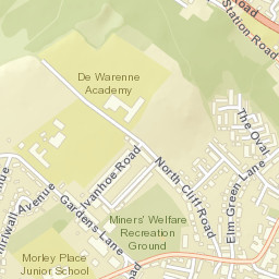 Conisbrough Street Map