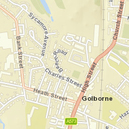 Golborne Street Map