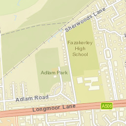 38-39 Adlam Road, Liverpool, Merseyside Street Map