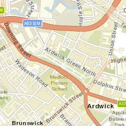 Ardwick, opp Apollo Stockport Road/Apollo Theatre, Ardwick, M Street Map