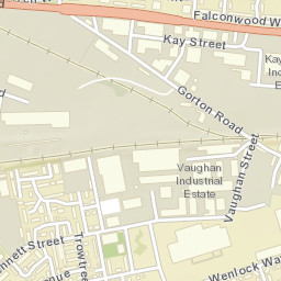 16 Gregory Street, Manchester, Greater Manchester Street Map