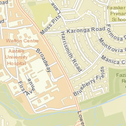 155 Lower Ln, Fazakerley, Liverpool, Merseyside L9 7AE, UK Street Map