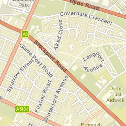 23-25 Winterford Avenue, Manchester Street Map