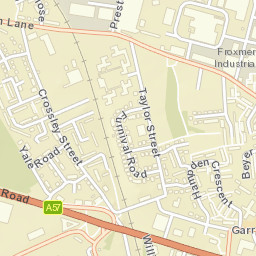 7 Taylor Street, Manchester, Greater Manchester Street Map