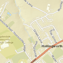 Hollingworth Street Map