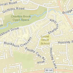 Chapeltown Street Map