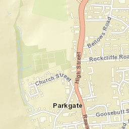 Rawmarsh Street Map