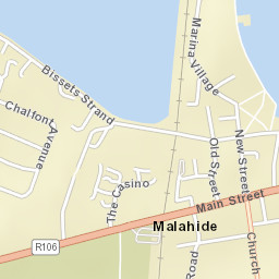 Malahide Street Map