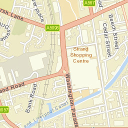 Merton Road, Bootle, Merseyside L20, UK Street Map