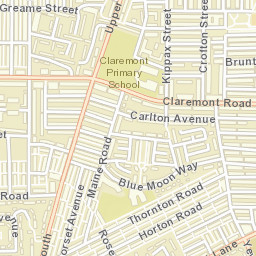 79 Kippax Street, Manchester M14, UK Street Map