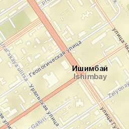Ishimbay Street Map
