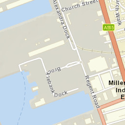 74A Regent Road, Bootle, Merseyside L20 1BL Street Map