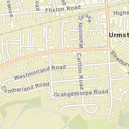 Urmston Street Map