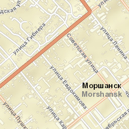 Morshansk Street Map