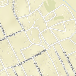 Beloyarsk Street Map