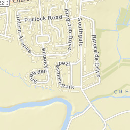 66 Snowden Avenue, Urmston, Manchester Street Map