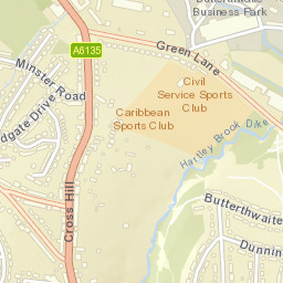 180 Cross Hill, Sheffield, South Yorkshire S35 Street Map