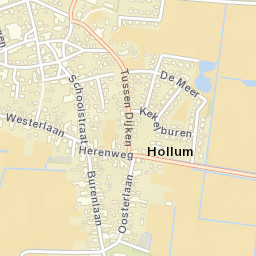 Hollum Street Map