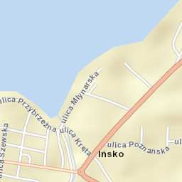 Ińsko Street Map