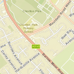 555 Mauldeth Road West, Manchester M21, UK Street Map