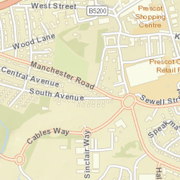 12 Church Street, Prescot, Merseyside L34  Street Map