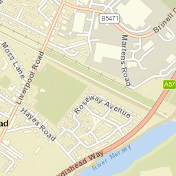 Brinell Drive, Cadishead, Manchester, Greater Street Map