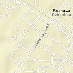 Rzhanitsa Street Map